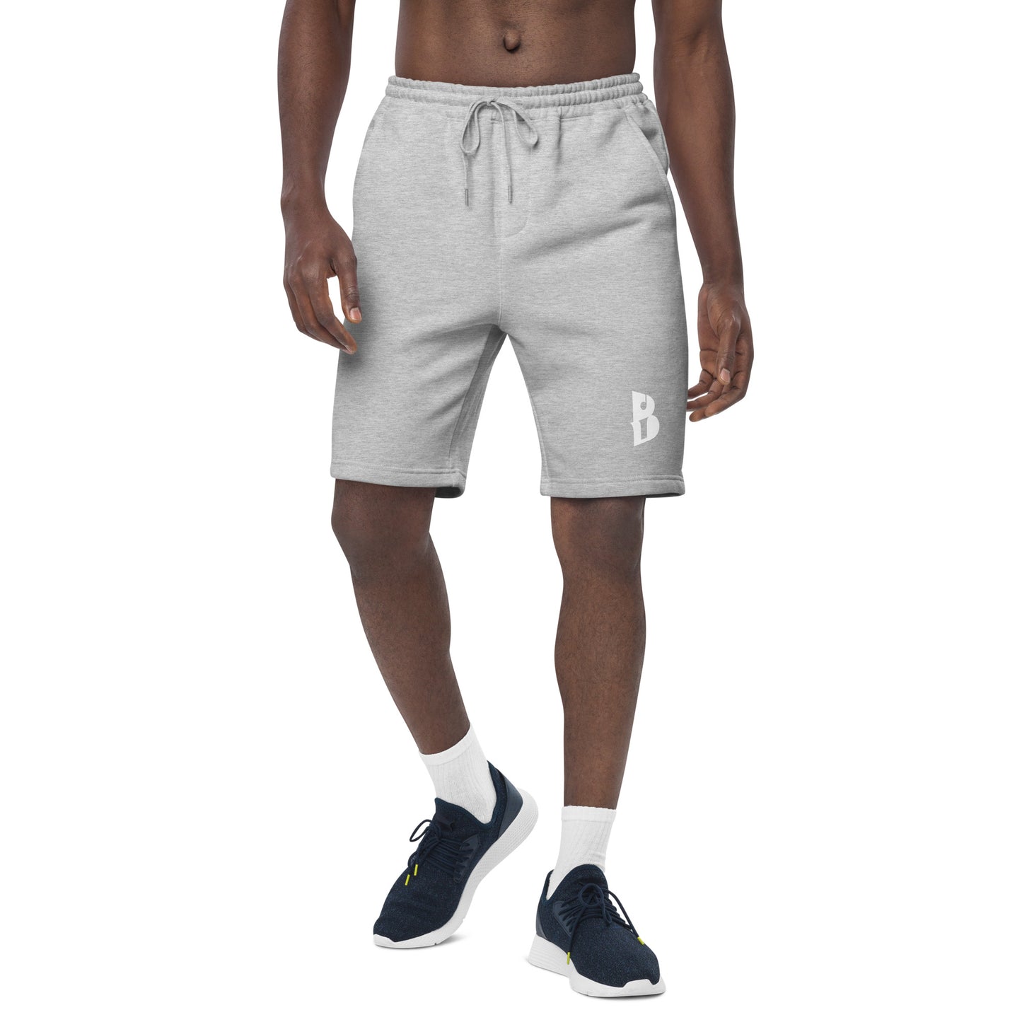 Men's IzyBeats logo fleece shorts