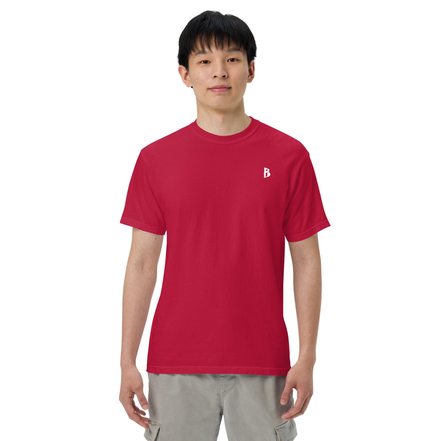 Men’s “Yo, Izy!” garment-dyed heavyweight t-shirt