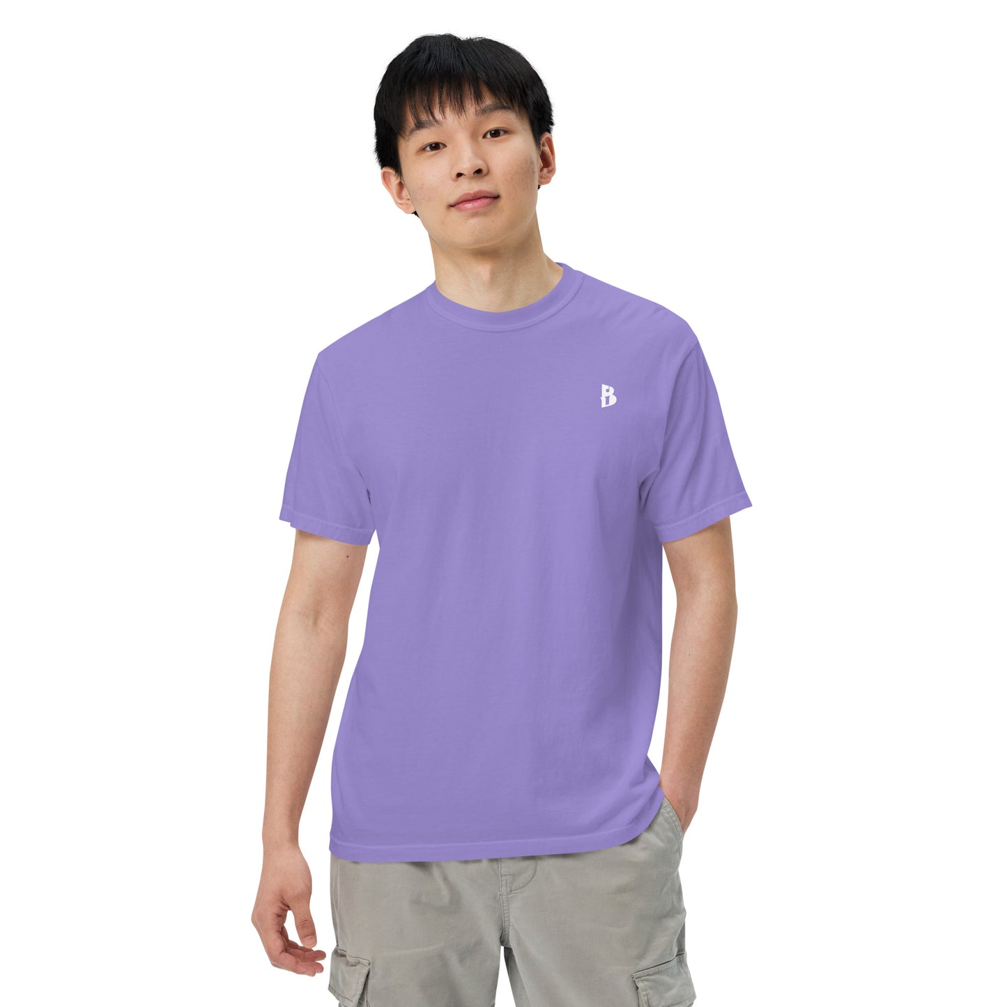 Men’s “Yo, Izy!” garment-dyed heavyweight t-shirt