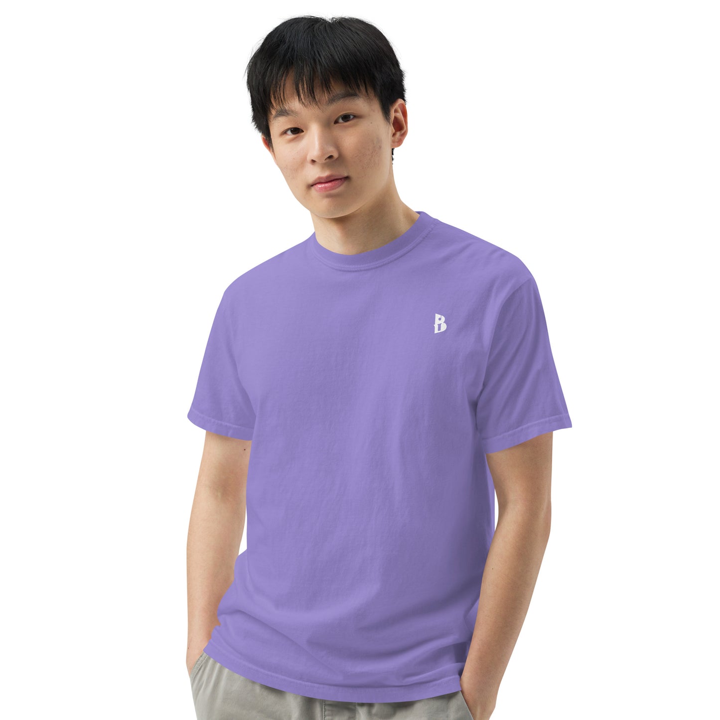 Men’s “Yo, Izy!” garment-dyed heavyweight t-shirt