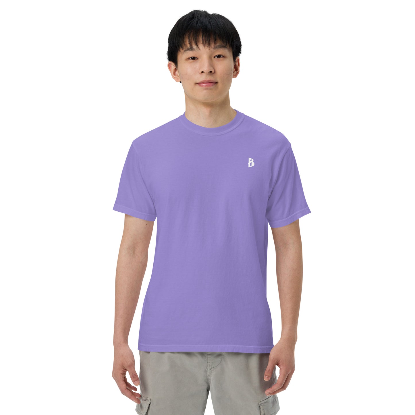 Men’s “Yo, Izy!” garment-dyed heavyweight t-shirt